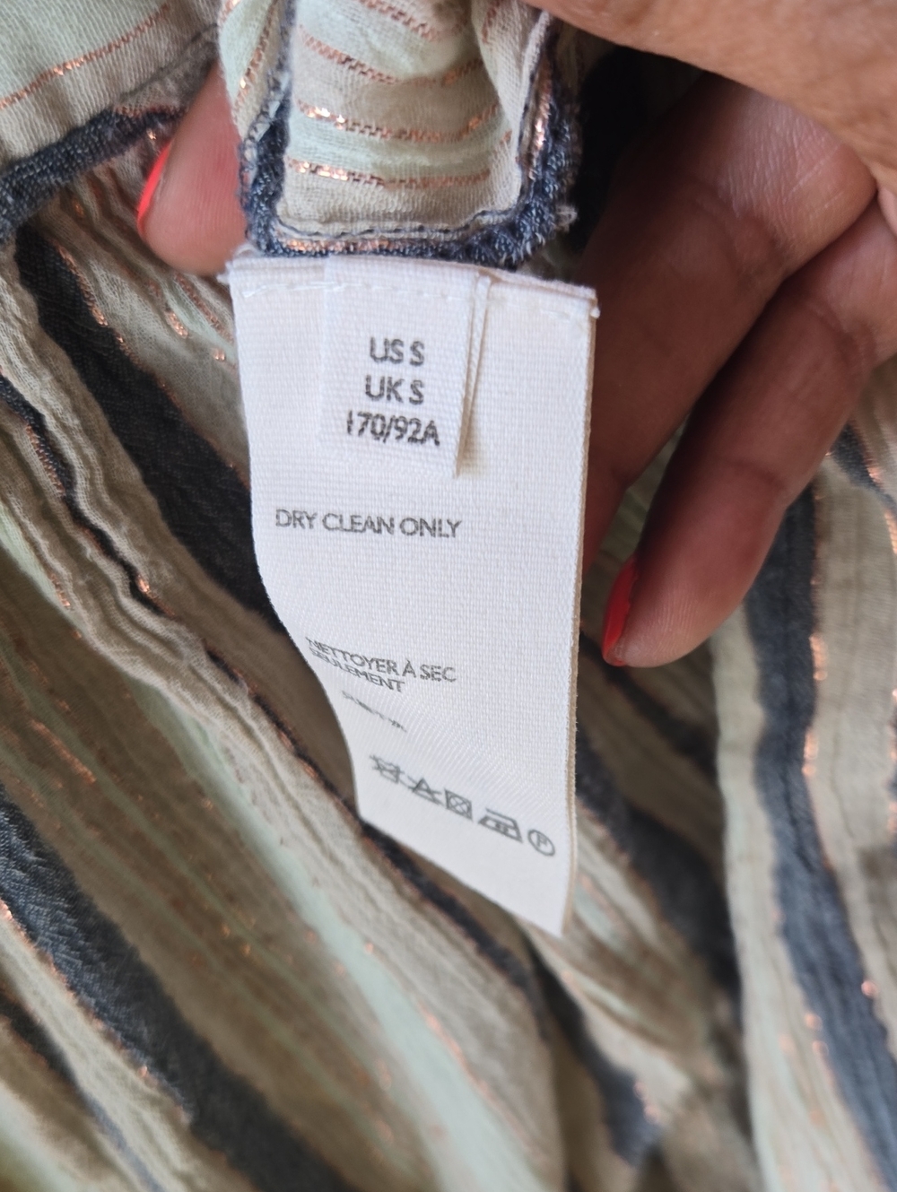Pre-Loved Free People Harem Lurex Jumpsuit - Picture 9 of 13